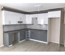 Akrilik Kapaklı Mutfak Dolabı Örneği-22#kirveliyapimarket