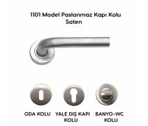 1101 Paslanmaz Kapı Kolu #kirveliyapimarket