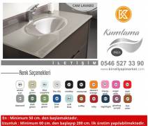 50*75 cm KUMLAMA Cam Lavabo #kirveliyapimarket