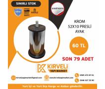 52x10 Krom Presli Ayak #kırveliyapımarket