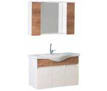 Gence Banyo Dolabı ve Lavabosu  (100CM) #kırveliyapimarket