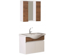 Gence Banyo Dolabı ve Lavabosu  (80CM) #kırveliyapimarket