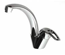 GPD MTT 120 Adrio Serisi Krom Tek Su Girişli Tek Gövde Lavabo Bataryası #kirveliyapimarket