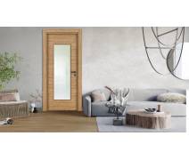 Variodor Klasik Seri Kapı VDM-Modern Teak M-50 Camlı Model #kirveliyapimarket