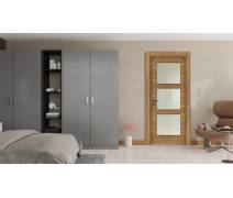 Variodor Klasik Seri Kapı VDM- Teak M-10 Camlı Model #kirveliyapimarket