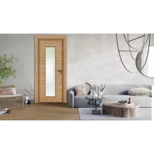 Variodor Klasik Seri Kapı VDM-Modern Teak M-70 Camlı Model #kirveliyapimarket