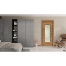 Variodor Klasik Seri Kapı VDM-Teak M-50 Camlı Model #kirveliyapimarket