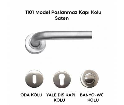 1101 Paslanmaz Kapı Kolu #kirveliyapimarket