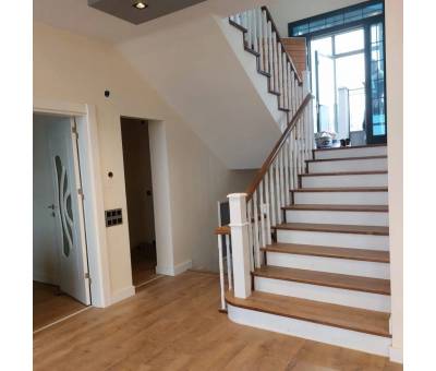 Beton Üzeri Kaplama Ahşap Merdiven Örneği 9 #kirveliyapimarket