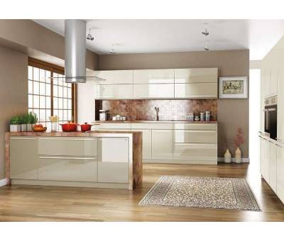 Akrilik Kapaklı Mutfak Dolabı Örneği-39 #kirveliyapimarket