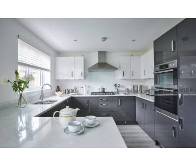 Akrilik Kapaklı Mutfak Dolabı Örneği-8#kirveliyapimarket