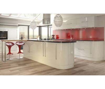 Highgloss Kapaklı Mutfak Dolabı örneği 9 #kirveliyapimarket