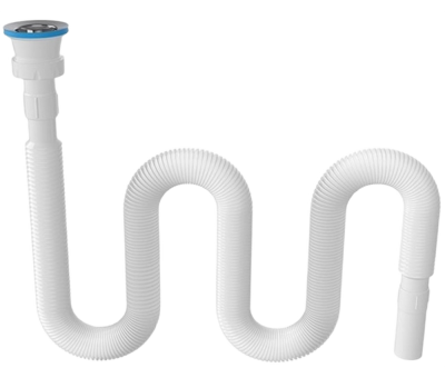 Körüklü Sifon Uzun Q32 Çıkışlı #kirveliyapimarket