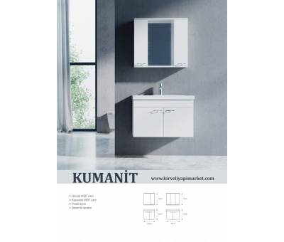 Kumanit 80 cm. Banyo Dolabı #kirveliyapimarket