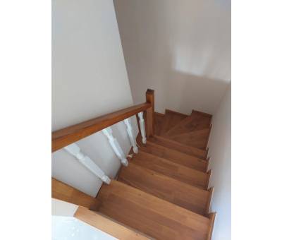 Renkli Ahşap Merdiven Örneği 14 #kirveliyapimarket