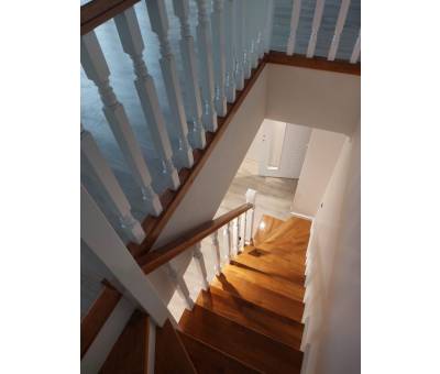 Renkli Ahşap Merdiven Örneği 7 #kirveliyapimarket