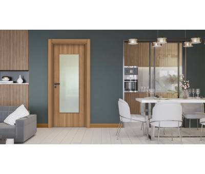 Variodor Alize Seri Kapı VDA-50 Opera Ceviz Camlı Model #kirveliyapimarket