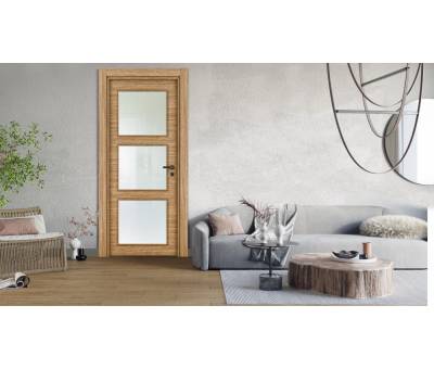 Variodor Klasik Seri Kapı VDM-Modern Teak M-10 Camlı Model #kirveliyapimarket