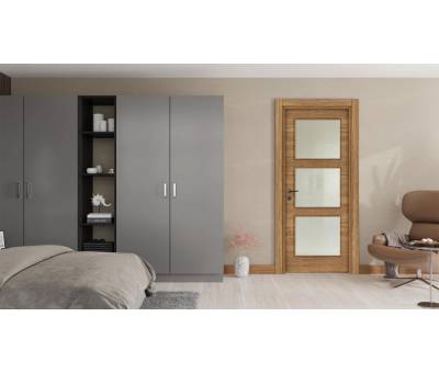 Variodor Klasik Seri Kapı VDM- Teak M-10 Camlı Model #kirveliyapimarket