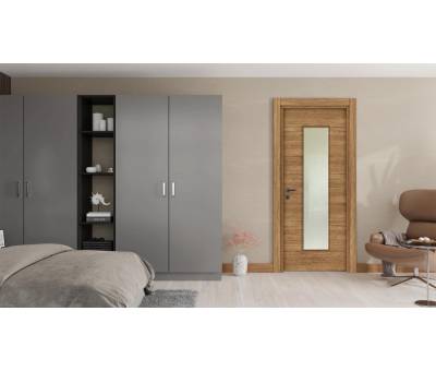 Variodor Klasik Seri Kapı VDM-Teak M-70 Camlı Model #kirveliyapimarket